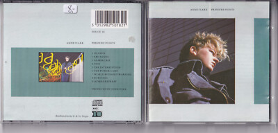 Anne Clark   Pressure Points CD 10 Records