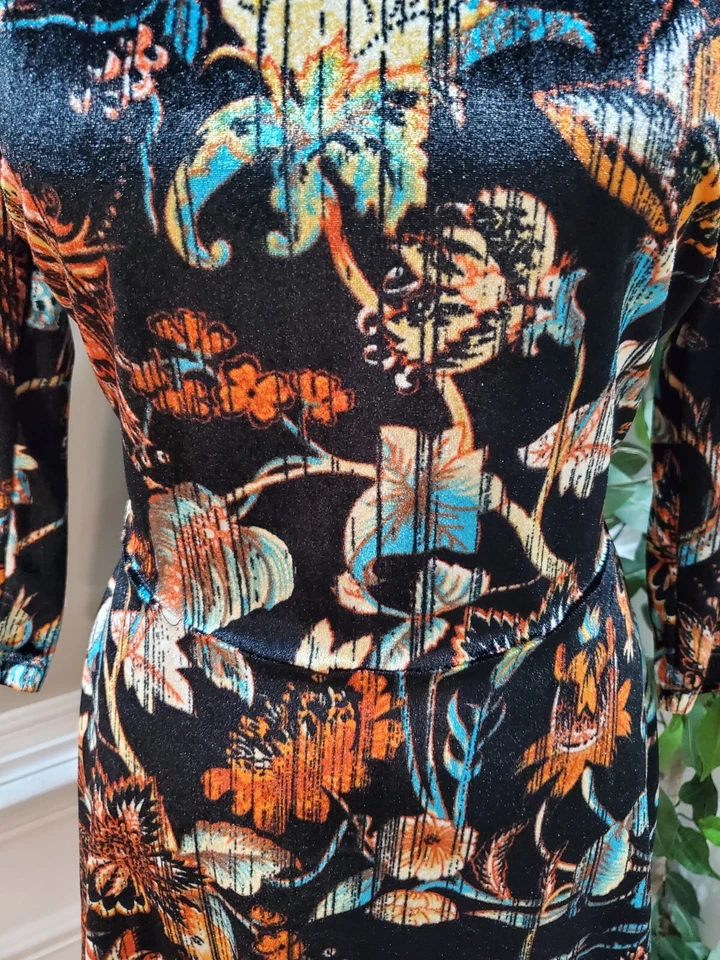 BeBop Women's Black Polyester Scoop Neck Long Sleeve Knee Length Dress Size S - Image 3 of 4