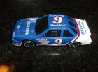 VINTAGE #9 BILL ELLIOTT BLUE MELLING NASCAR 1:64 PRE-OWNED Ford Black Windows — photo 1