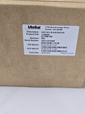 Viasat QCU blade assembly skylinx PCB part # 1106976