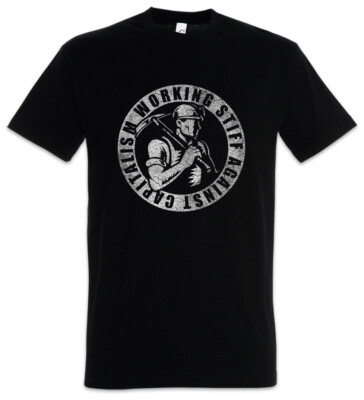 Working Stiff Against Capitilism T-Shirt Communism Socialism Fun Marx Soviet