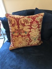 Ralph Lauren JARDINIERE 18" Square Toss Pillow- Down Insert