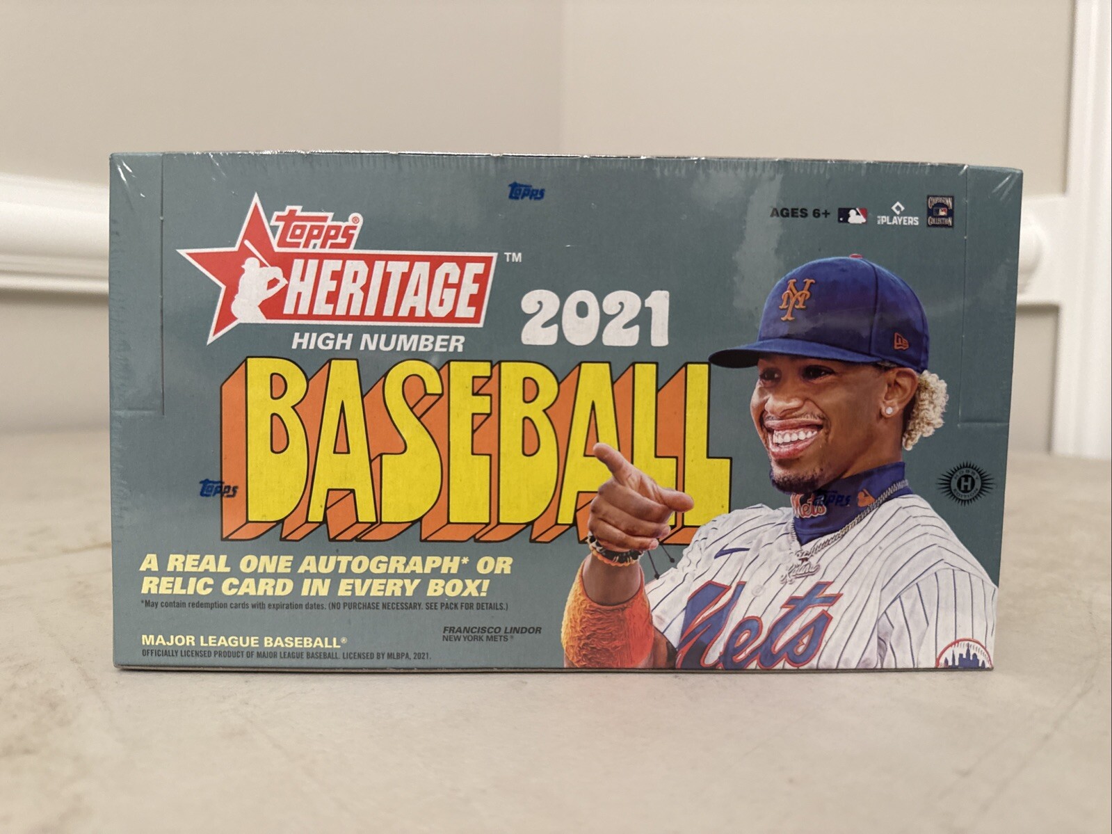 2021 Topps Heritage High Number Hobby Box w/ Auto or Relic