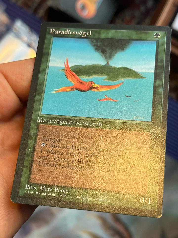 German FBB • Birds Of Paradise • NM • Mtg (993) - Image 4 of 4