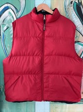 Vintage LL Bean Men  s Reversible Goose Down Vest Sz XL EC 