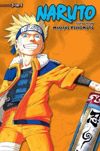 Masashi Kishimoto Naruto (3-in-1 Edition), Vol. 4 (taschenbuch) (us