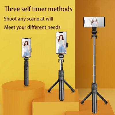 Portátil Selfie Stick Palo Para Selfies Soporte De Trípode Stand con Remot free