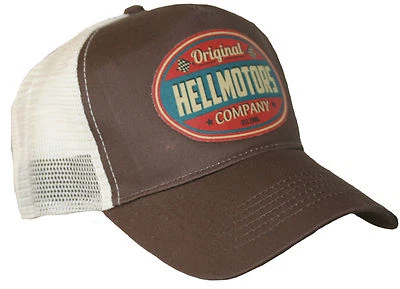 Hellmotors Original Trucker Cap Bestseller V8 Old School Hot Rod Biker Basecap  - Bild 1 von 4