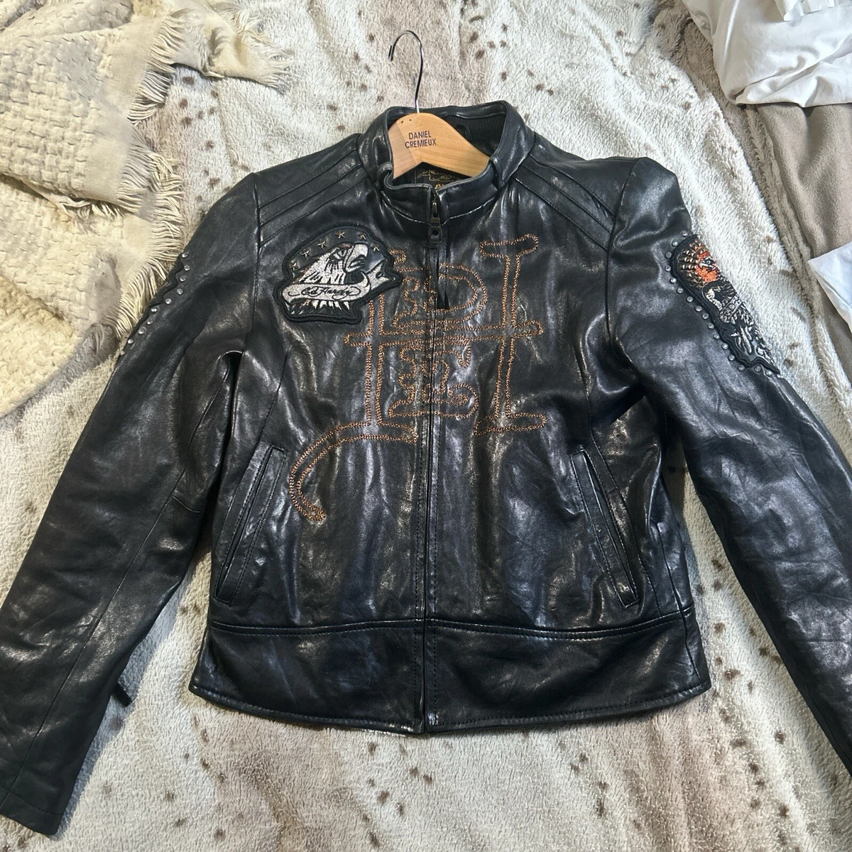 Ed Hardy Leather Jacket products for sale | eBay