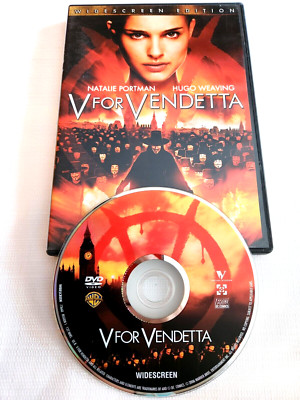 V For Vendetta (DVD, 2006) Natalie Portman & Hugo Weaving - BUY 2 GET 1 FREE
