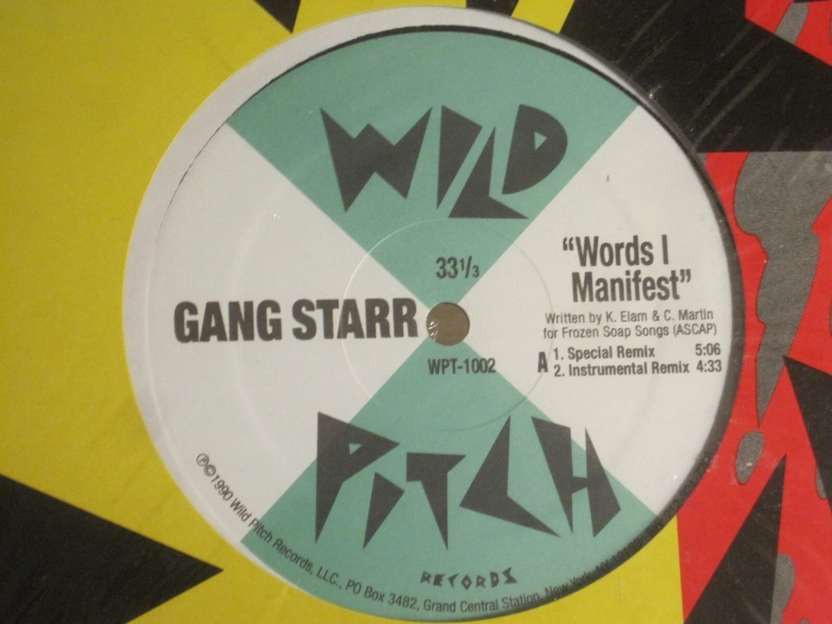 GANG STARR WORDS I MANIFEST 12