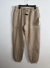 NWT Authentic ESSENTIALS Fear Of God “Dusty Beige“  Sweatpants Size XS