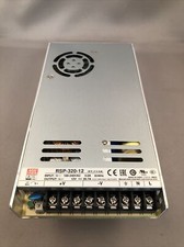 MEAN WELL Switching Power Supply RSP-320-12 12V 26.7A Used.