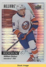 2023-24 Upper Deck Allure Rookies Red Rainbow William Dufour #137 READ 9jq