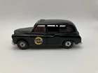 1986 Vintage Corgi Toys Austin Black London Taxi With Opening Rear Doors
