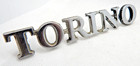 Ford Torino Original 1972 1976 Badge Metal Emblem Nameplate D20B 16098 DA