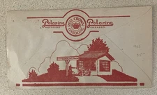 1923 Standard Oil Company Polarine Red Crown Gas Oil Station Pump Sign Envelope