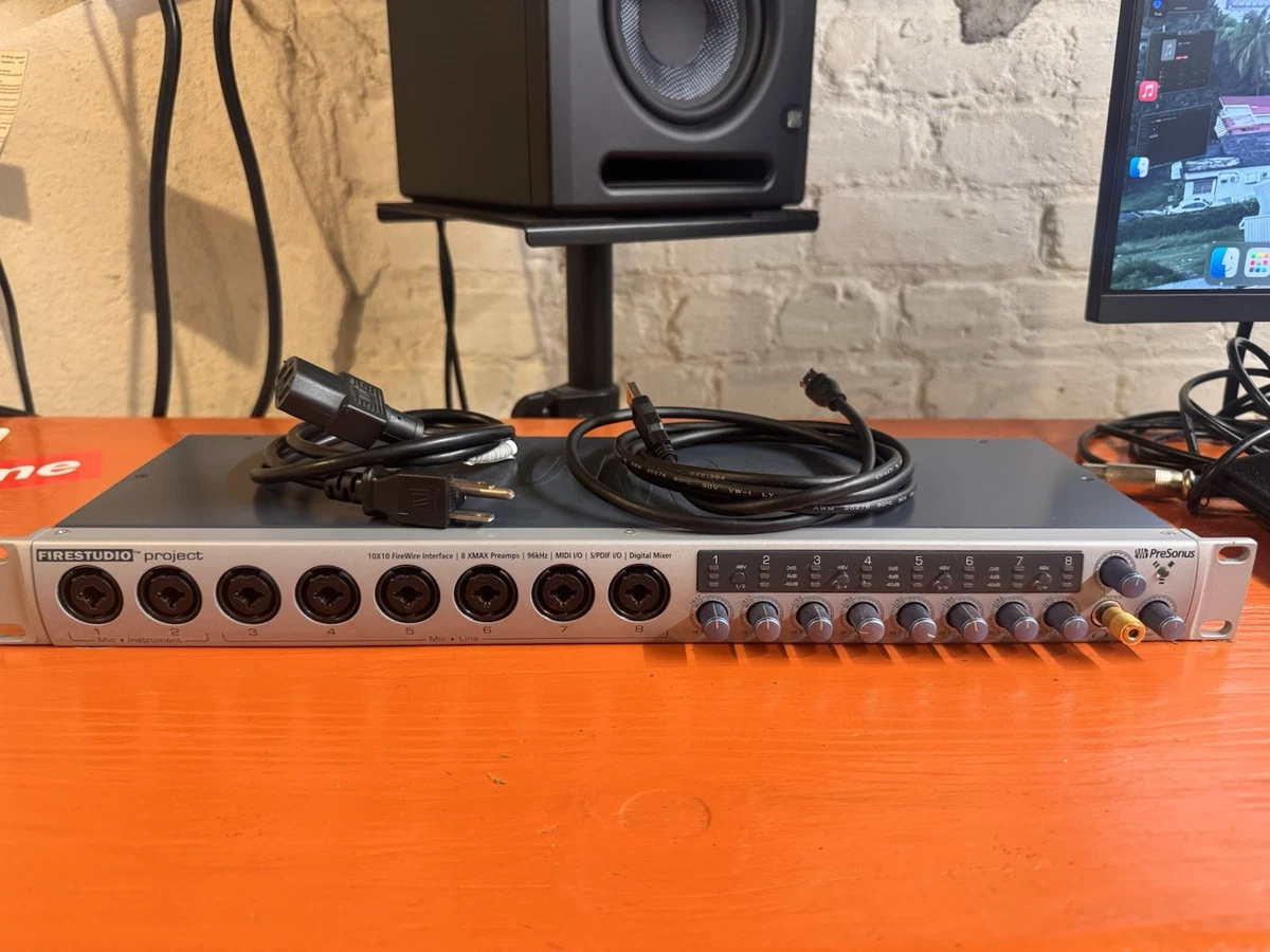 PreSonus MIDI I/O FireWire Audio Interface Audio/MIDI Interfaces