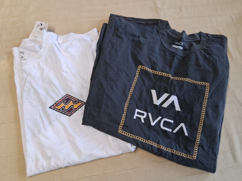 Rvca Billabong Mens Tees Xl