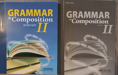 Abeka Grammar And Composition II Student kit 5th edition