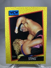 WCW WORLD CHAMPIONSHIP WRESTLING  1991 TRADING CARD #  5 STING