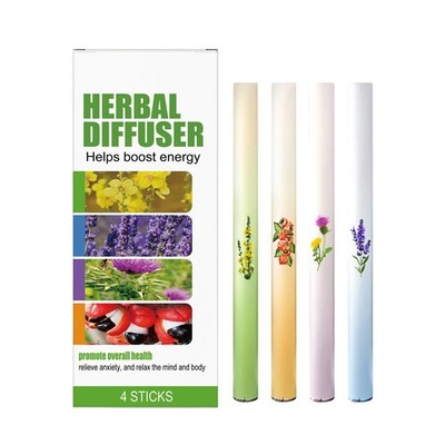 Lung Cleanse Diffuser 4 Pieces Lung Cleansing Sticks Breathe Care