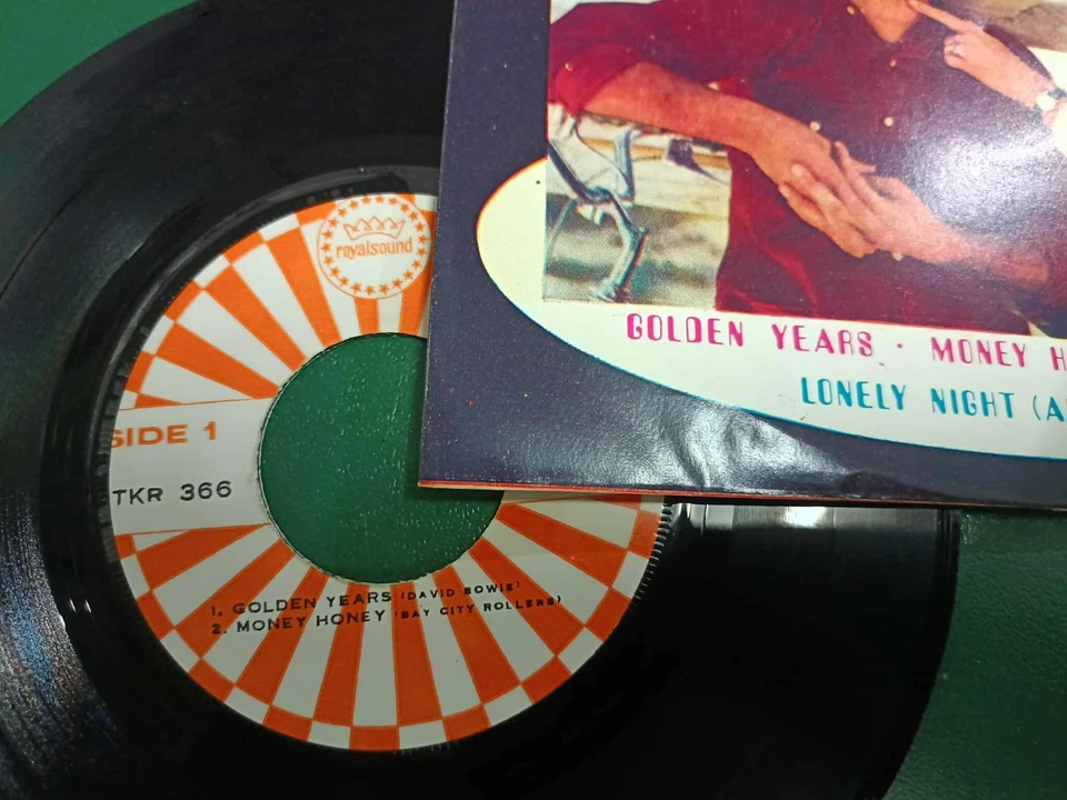 Rare Mint DAVID BOWIE Golden Years Thai EP 7" Vinyl Single Record 45 Asia - Image 3 of 3