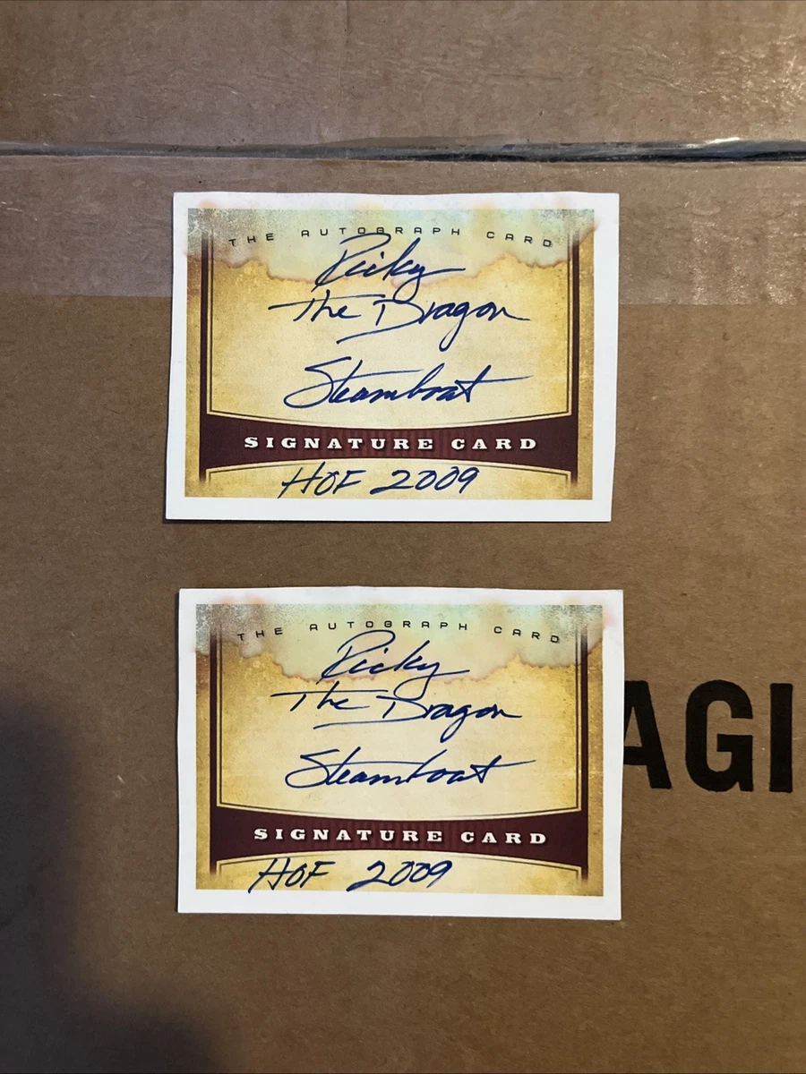 Ricky Steamboat Wrestling Original Autographed Items for sale | eBay