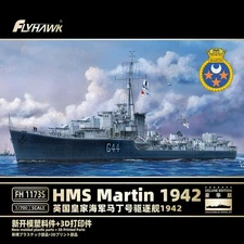 FLYHAWK FH1173S 1/700 HMS Martin 1942 Destroyer Deluxe Edition w/3D Printed Part