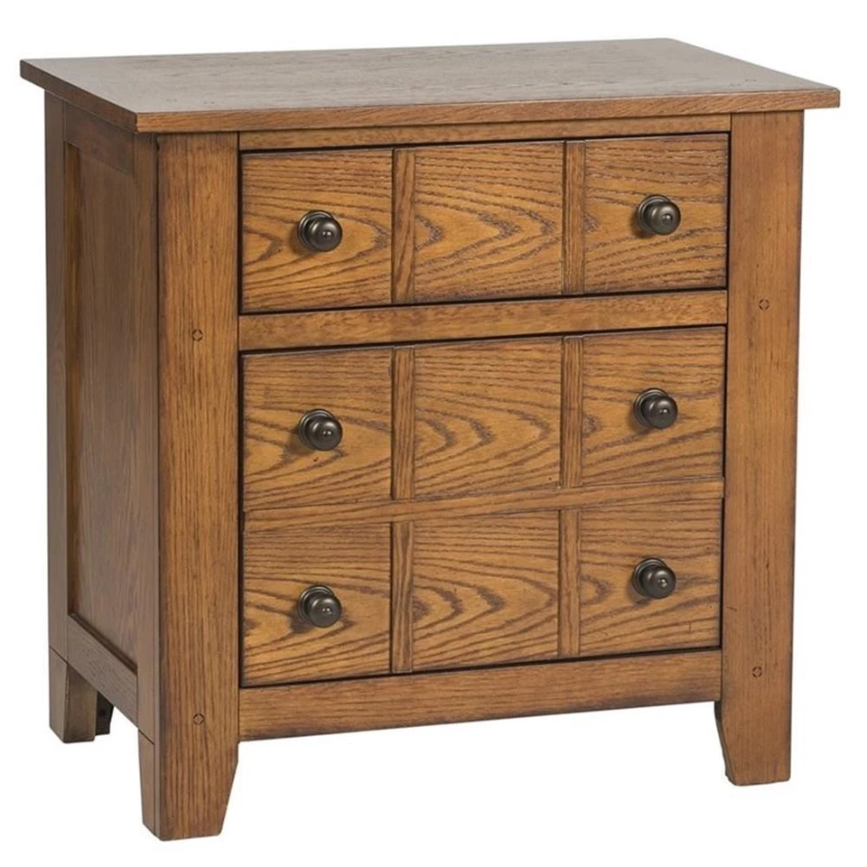 Grandpas Cabin Medium Brown Night Stand - Image 4 of 4