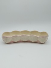 Belleek Pink Shell & Coral Dish 7th Mark