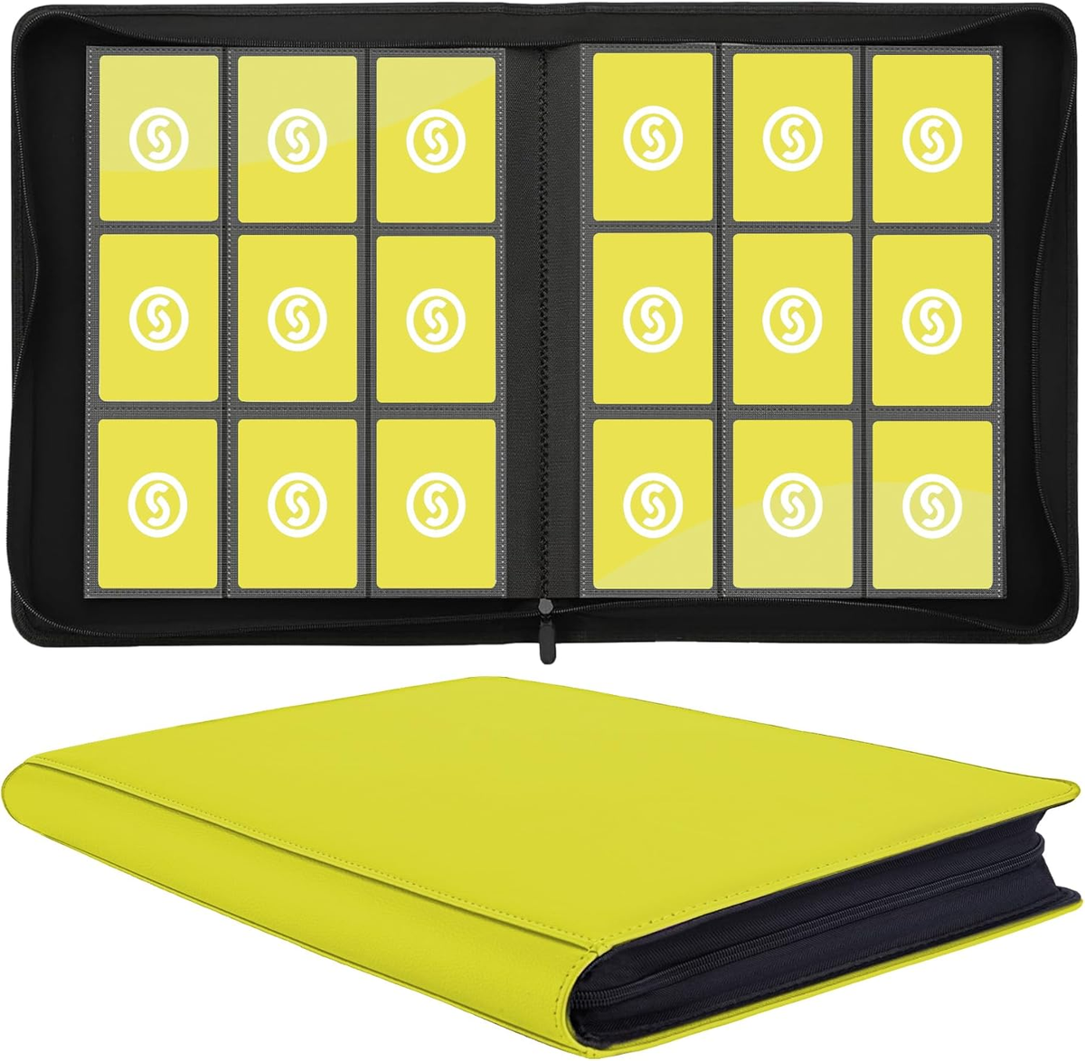 Premium 9-Pocket Card Binder for 360 TCG, MTG, YGO Collectible Cards (Yellow) | eBay Premium 9-Pocket Card Binder for 360 TCG, MTG, YGO Collectible Cards (Yellow) | eBay