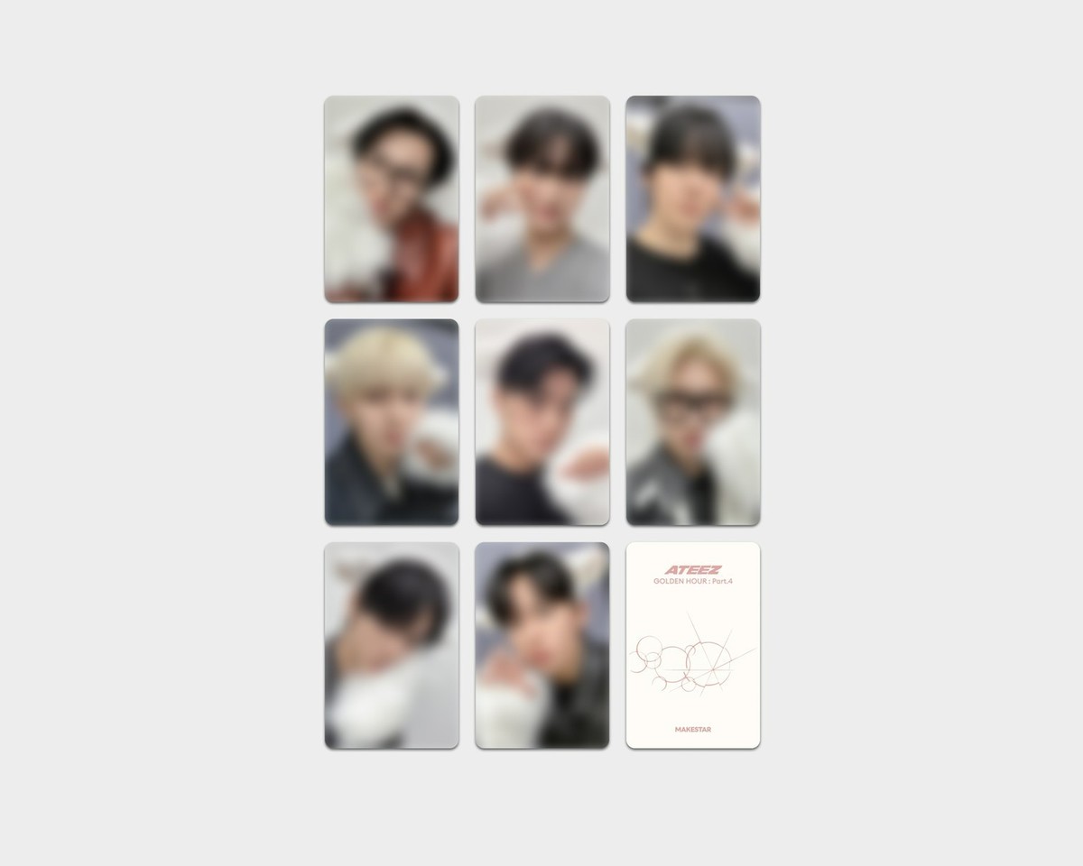 PreSale] ATEEZ 13th Mini Golden Hour Part.4 Makestar Fluffy Teez