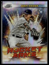 2022 Topps Chrome Cosmic #RA-9 Josh Hader Rocket Arms