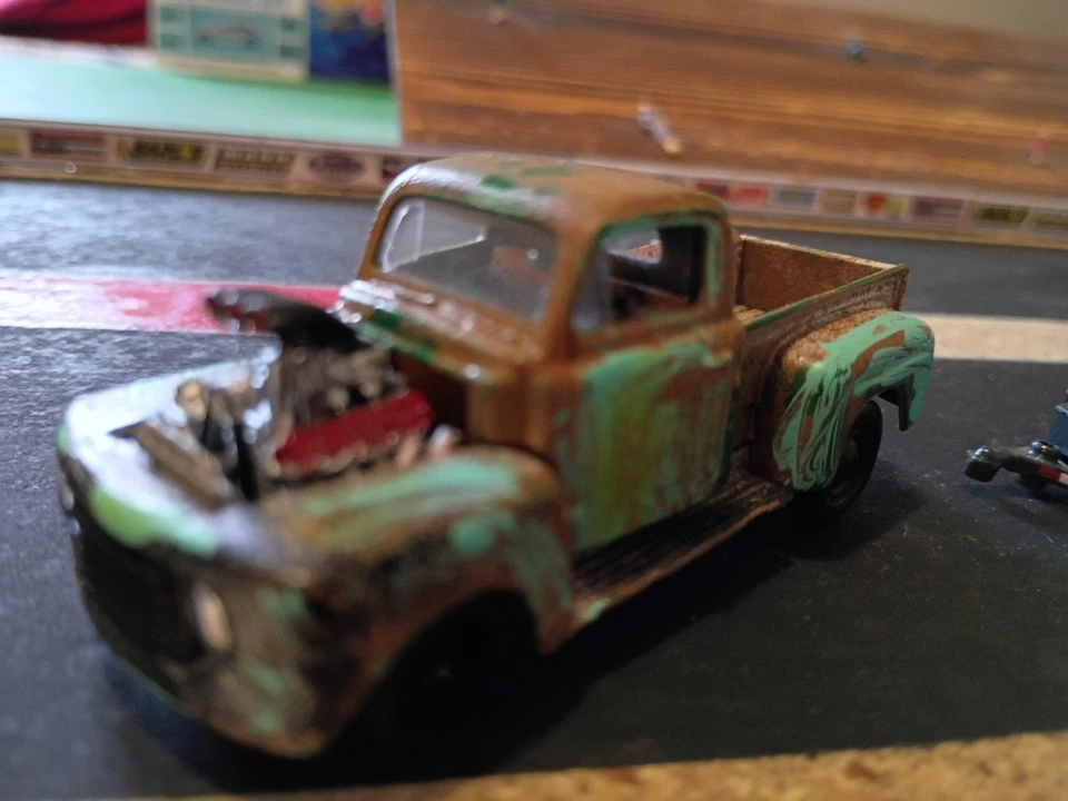 M2 Machines 53 Ford Crestline Victoria Custom Gasser, With 49 Ford F-150 Truck - Image 3 of 4