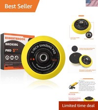 5-Inch Hook and Loop Sanding Pad for Grinders - Durable Polyurethane Quality