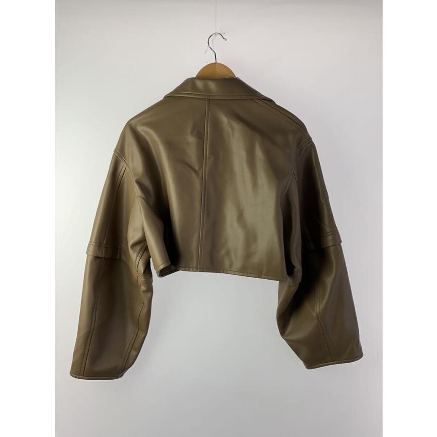 AMERI 2WAY FAKE LEATHER SHORT JACKET Free Faux 01… - image 2