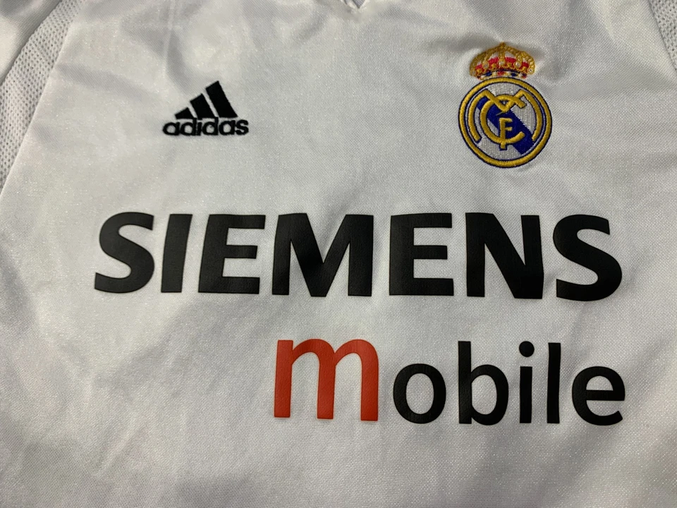 CAMISETA DE FUTBOL REAL MADRID OWEN 2004-2005 LOCAL ADIDAS ORIGINAL JOVEN S Foto 4 de 4