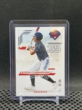 Kayson Cunningham 2025 Prospect Edition Prospect Ticket Purple #30/99 #45 D'back