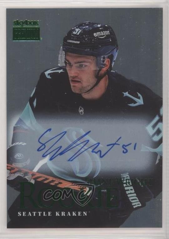 2022-23 Skybox Metal Universe Shane Wright #SR-2 Rookie Auto RC 10vd