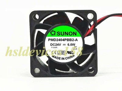 1Pcs   PMD2404PBB2-A 4028 DC24V 6.0W 4CM Inverter Cooling Fan 2-wire #tk