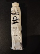 Winsor Newton Winton Oil Colour Paint, 200ml tube, Titanium White Used