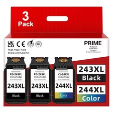 PG-243XL CL-244XL Ink Cartridge for Canon PIXMA MG2520 MG3020 TS3120 TR4520 Ink