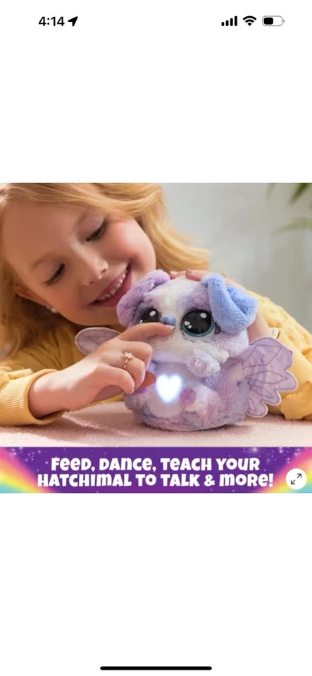 Hatchimals Alive! Mystery Puppadee Pet wish Mits Lights Sound Styles Vary - Image 4 of 4