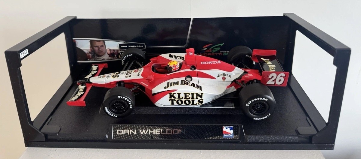 1/18 ミニカー　Jim Beam Racing Michael Andretti signed 2008 #39 Jim Beam IndyCar 1/18 Greenlight