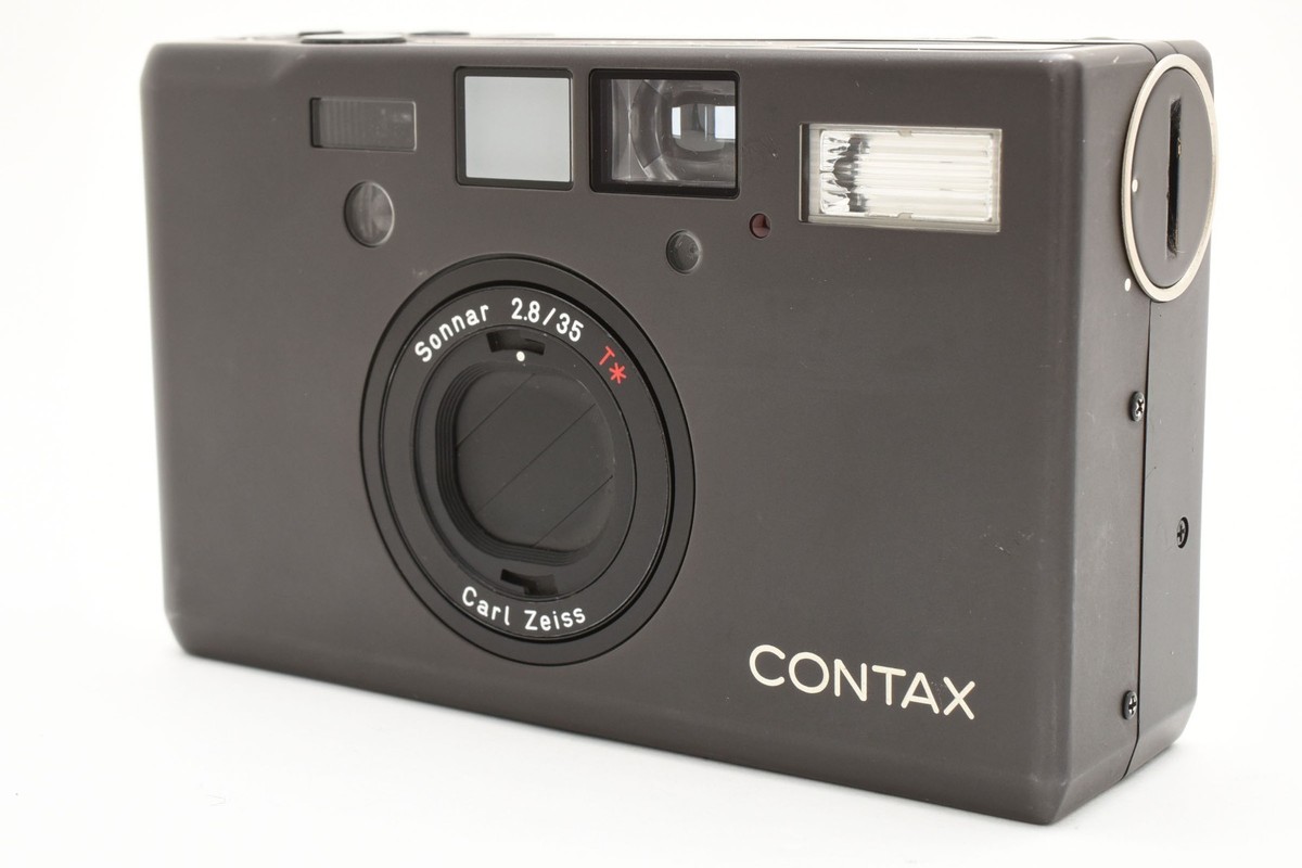 Contax T3 Titan Black 35mm Film Camera From JAPAN [Near Mint