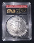 2021 PCGS MS70 Silver Eagle - Type 1 First Day of Issue (FDOI). CLEVELAND