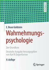 Wahrnehmungspsychologie: Der Grundkurs Buch Springer