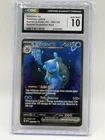 Blastoise EX 200/165 CGC 10 Gem Mint Scarlet & Violet 151 Rare Pokémon TCG Card
