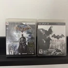 Batman Arkham Asylum and Arkham City PS3 CIB Complete